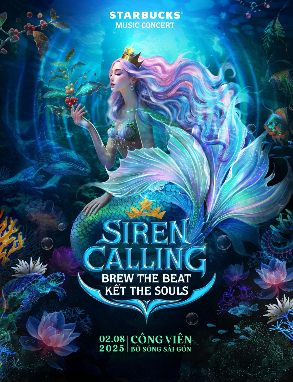 【ホーチミン注目イベント】スターバックスベトナムが初開催！音楽イベント「SIREN CALLING」で最高の夜を体験しよう！